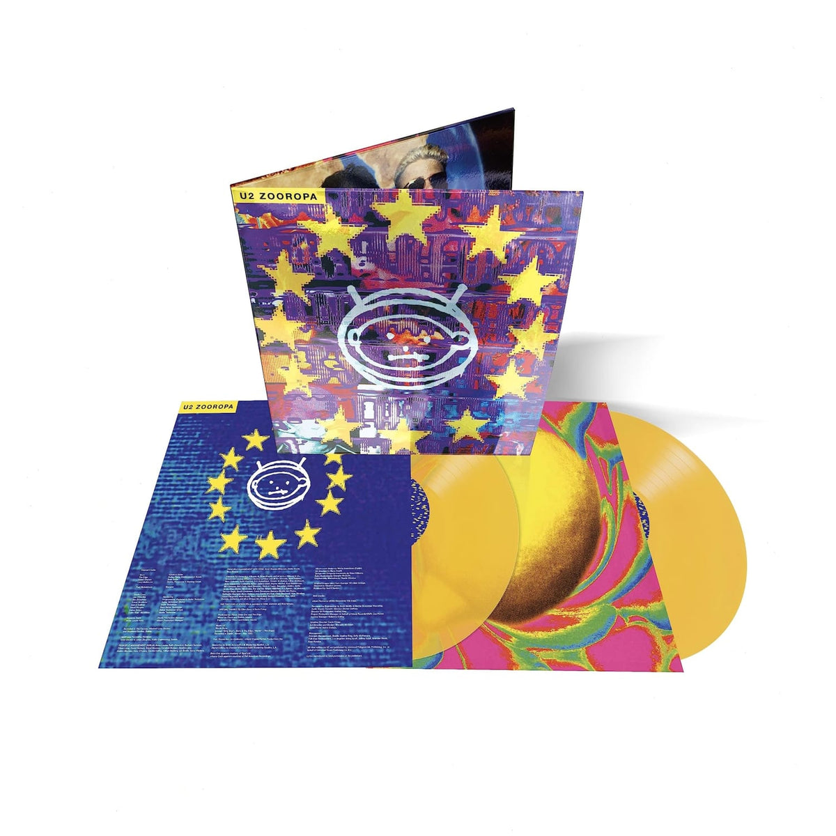 U2 - Zooropa (30th Anniversary Edition) - (Clear Vinyl, Yellow, Limited Edition) - [Vinyl]