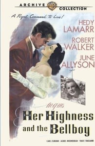 Her Highness and the Bellboy - [DVD]