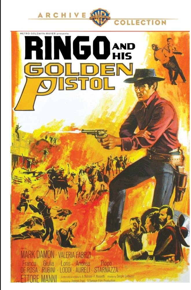 Ringo and His Golden Pistol - (Mono Sound) - [DVD]