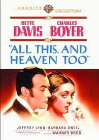 All This, and Heaven Too - (Full Frame) - [DVD]