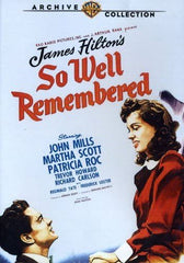 So Well Remembered - (Black & White, Full Frame, Mono Sound) - [DVD]