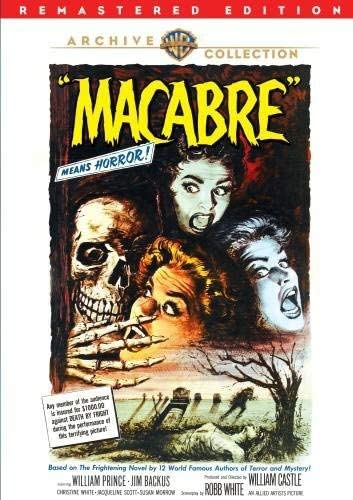 Macabre - (Remastered, Black & White, Widescreen, Mono Sound) - [DVD]