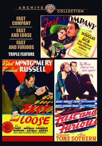 Fast Company / Fast and Loose / Fast and Furious - (Full Frame, Dolby, Mono Sound) - [DVD]