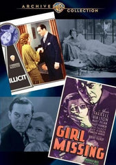Illicit / Girl Missing - (Black & White, Full Frame, Mono Sound) - [DVD]