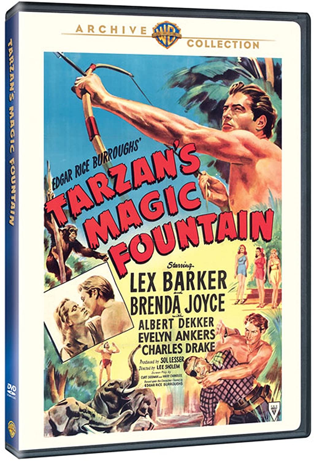 Tarzan's Magic Fountain - (Full Frame, Black & White, Mono Sound) - [DVD]