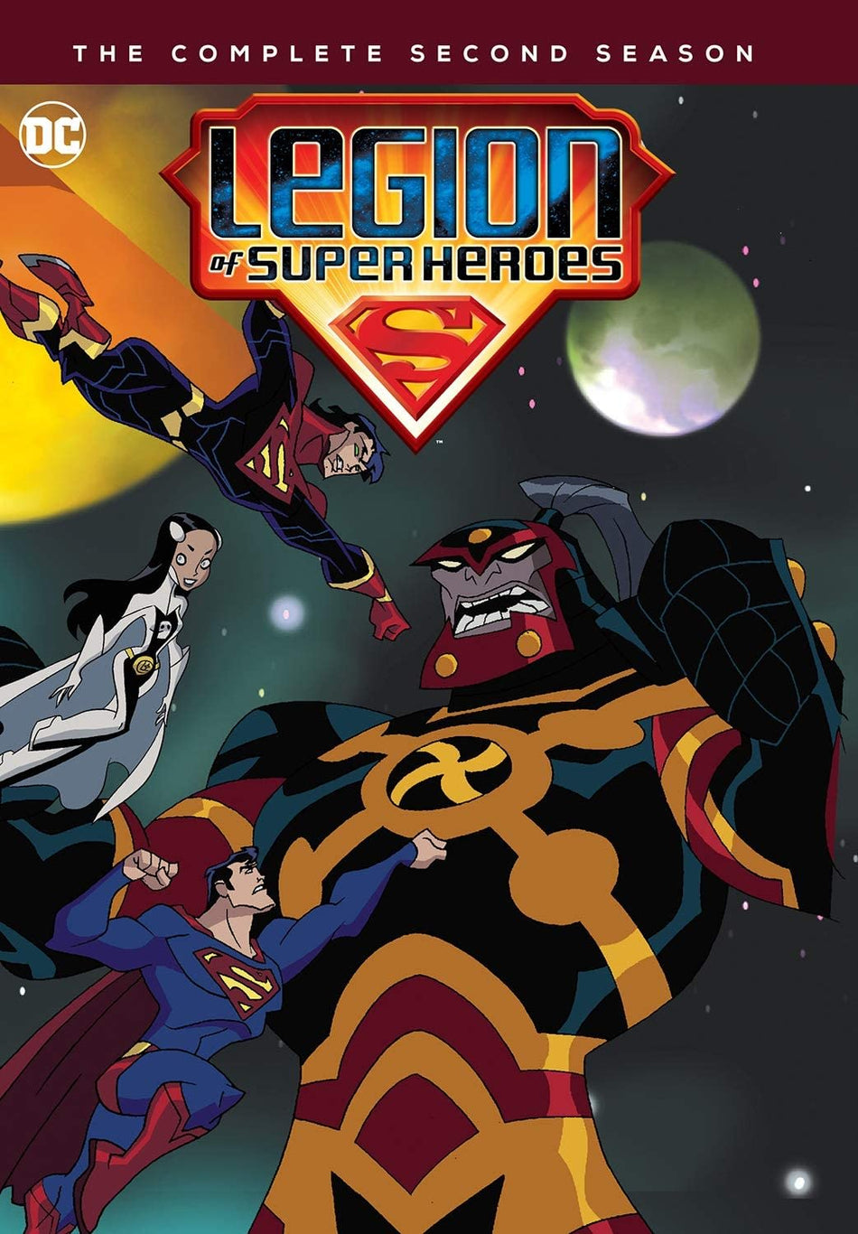 Legion of Super Heroes: The Complete Second Season (DC) - (Full Frame, Amaray Case, Dolby, 2 Pack) - [DVD]