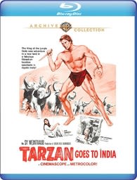 Tarzan Goes to India - (Amaray Case, Subtitled) - [Blu-ray]