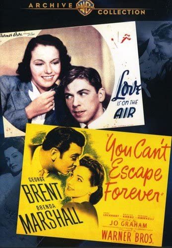 Love Is on the Air / You Can't Escape Forever - (Black & White, Full Frame, Mono Sound) - [DVD]