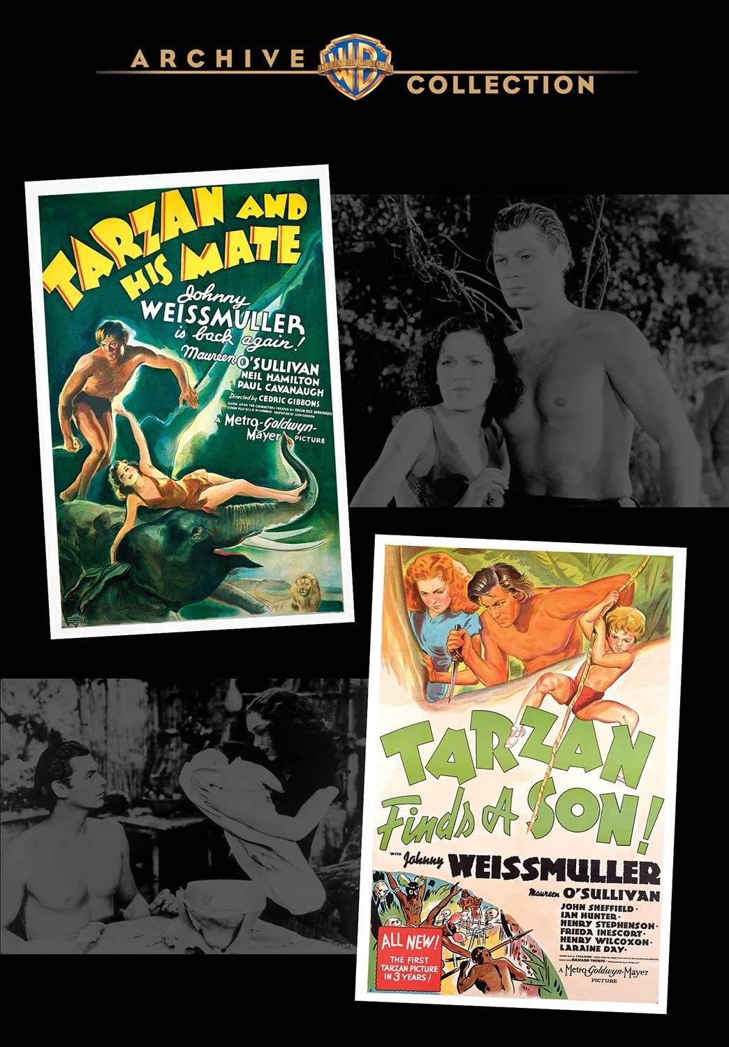 Tarzan and His Mate / Tarzan Finds a Son! - [DVD]