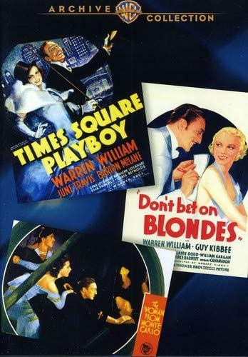 Times Square Playboy / Don't Bet on Blondes / The Woman From Monte Carlo - [DVD]