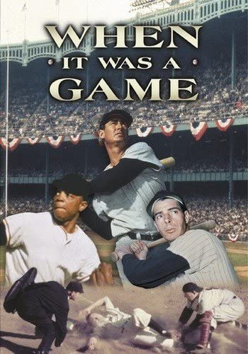 When It Was a Game - (Full Frame, Dolby, Mono Sound) - [DVD]