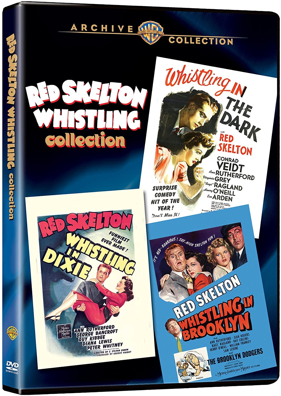 Red Skelton Whistling Collection - (Black & White, Full Frame, Mono Sound) - [DVD]