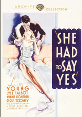She Had to Say Yes - (Full Frame, Amaray Case, Mono Sound) - [DVD]