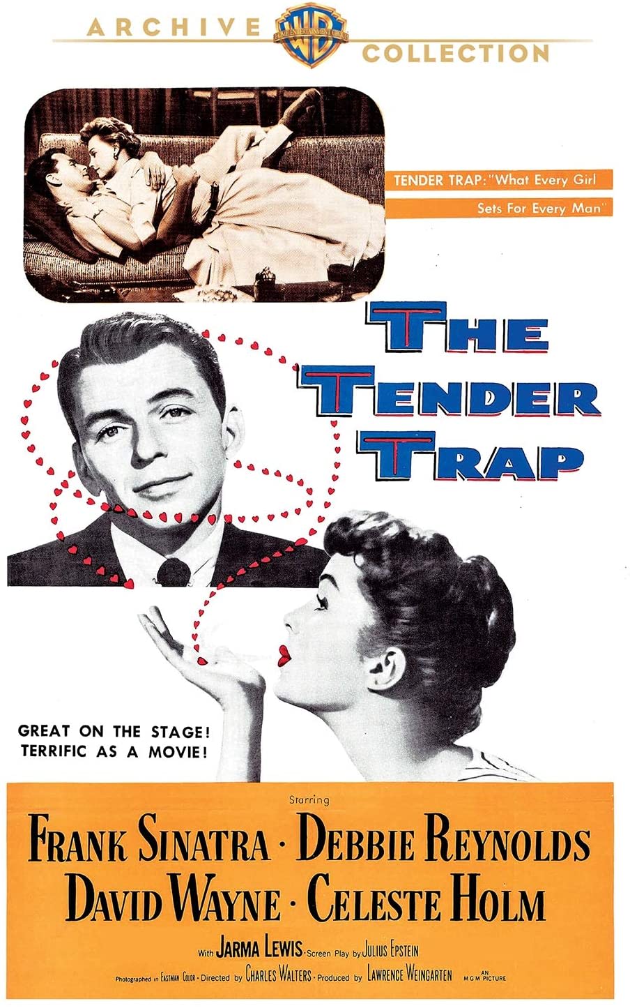 The Tender Trap - (Amaray Case, Subtitled) - [DVD]