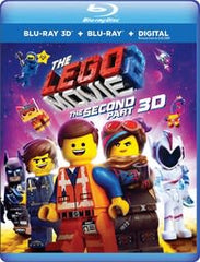 The Lego Movie 2: The Second Part - (With Blu-ray, 3 Dimensional) - [Blu-ray 3-D]