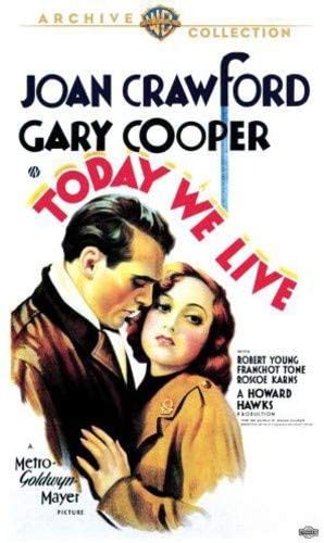 Today We Live - (Full Frame, Black & White, Mono Sound) - [DVD]