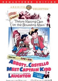 Abbott and Costello Meet Captain Kidd - (Remastered) - [DVD]