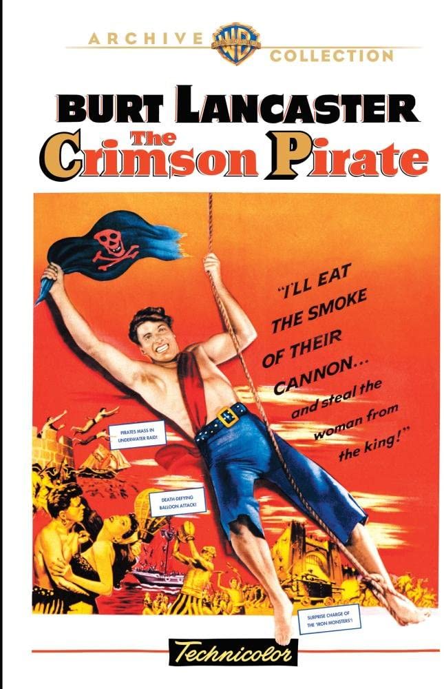 The Crimson Pirate - [DVD]