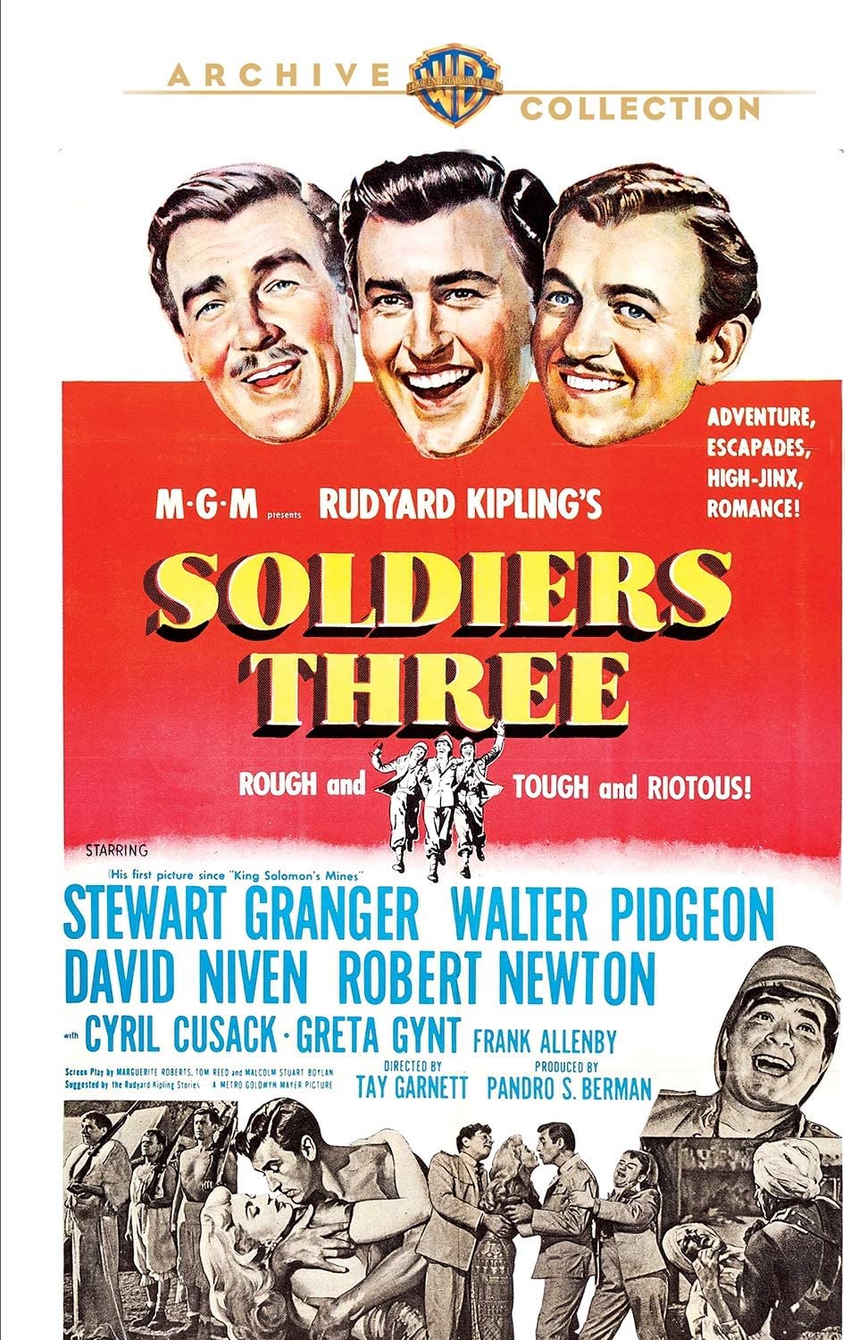 Soldiers Three - (Full Frame, Amaray Case) - [DVD]