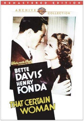 That Certain Woman - (Remastered, Black & White, Full Frame, Mono Sound) - [DVD]