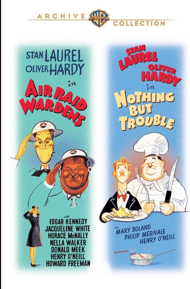Air Raid Wardens / Nothing But Trouble - [DVD]