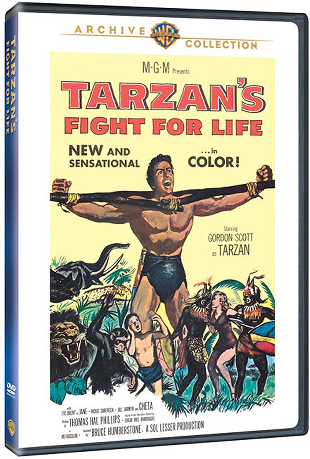 Tarzan's Fight for Life - (Widescreen, Mono Sound) - [DVD]