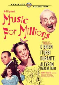 Music for Millions - (Mono Sound) - [DVD]