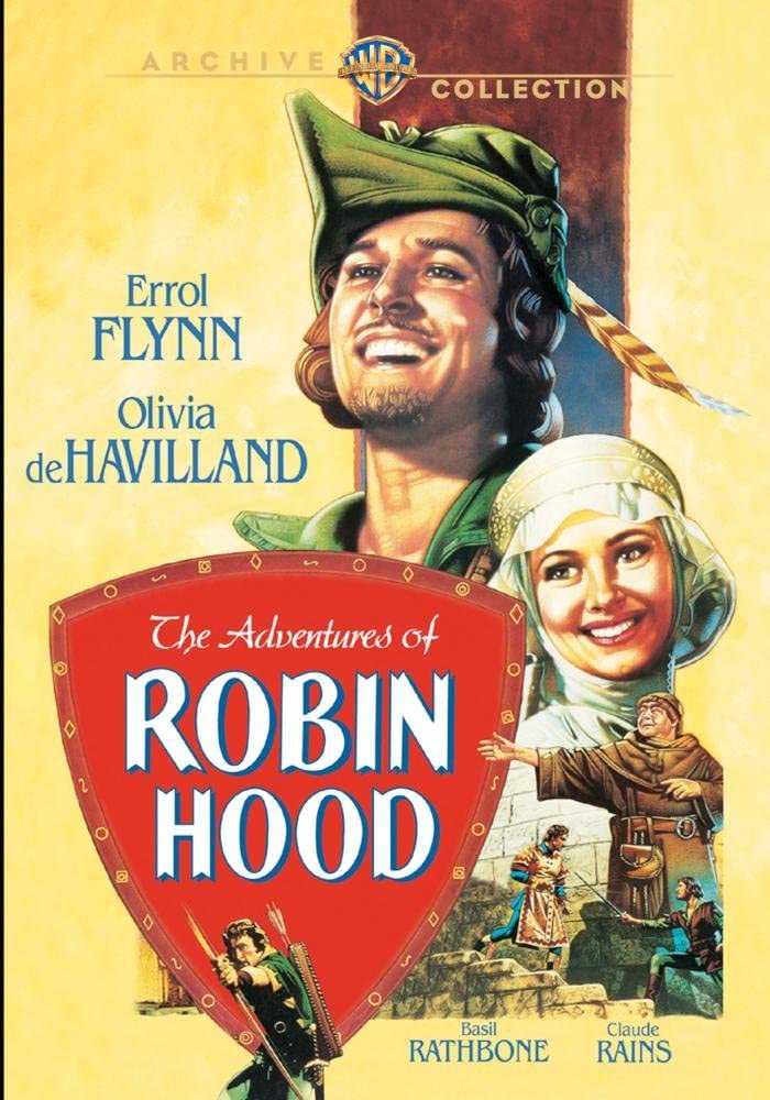 The Adventures of Robin Hood - (Full Frame, Dubbed, Amaray Case) - [DVD]
