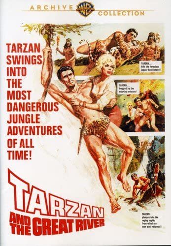 Tarzan and the Great River - (Mono Sound) - [DVD]