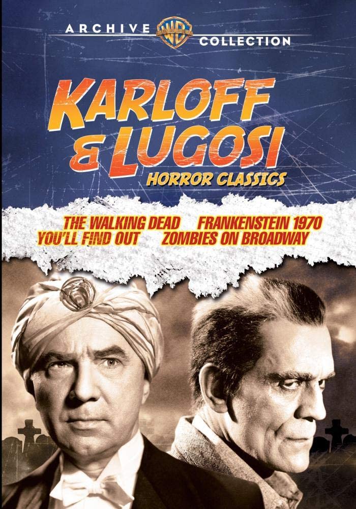Karloff & Lugosi Horror Classics - (Full Frame, Amaray Case, Subtitled, 2 Pack) - [DVD]