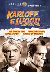 Karloff & Lugosi Horror Classics - (Full Frame, Amaray Case, Subtitled, 2 Pack) - [DVD]