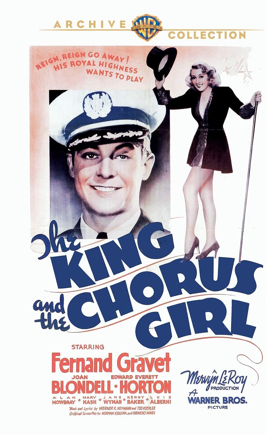 The King and the Chorus Girl - (Full Frame, Amaray Case) - [DVD]