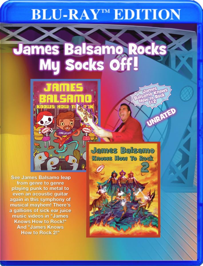 James Balsamo Rocks My Socks off Double Pack! - [Blu-ray]