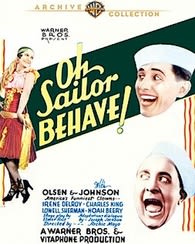 Oh, Sailor, Behave! - (Mono Sound) - [DVD]