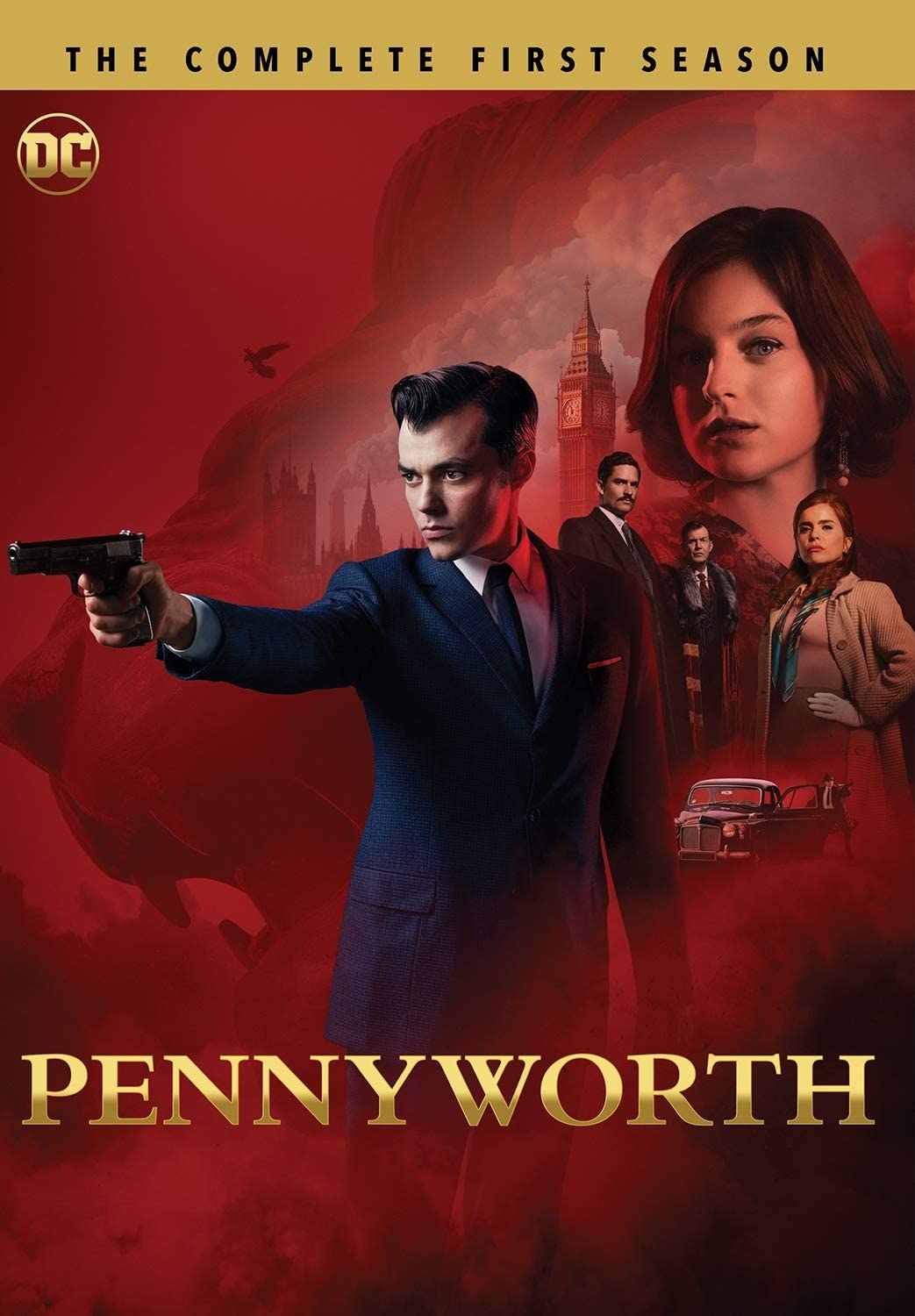 Pennyworth: The Complete First Season (DC) - (Full Frame, Amaray Case, Subtitled, 3 Pack) - [DVD]